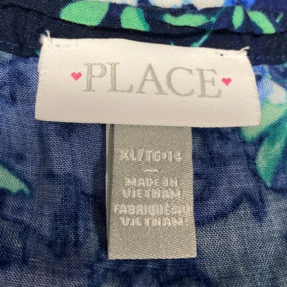 Children’s Place off the shoulder Romper - Picture 3 of 3